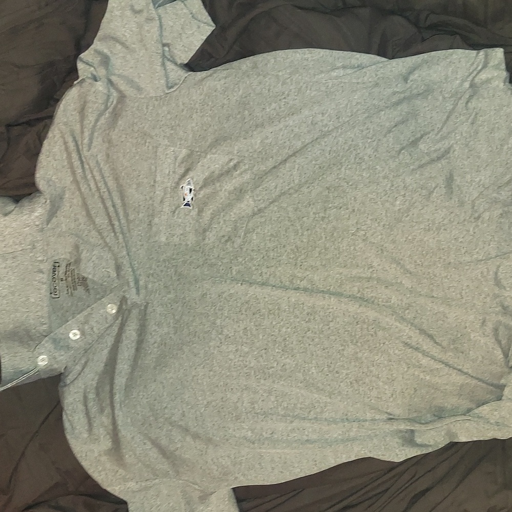 Eco friendly polo by recover. Made from 100 percent recycled materials